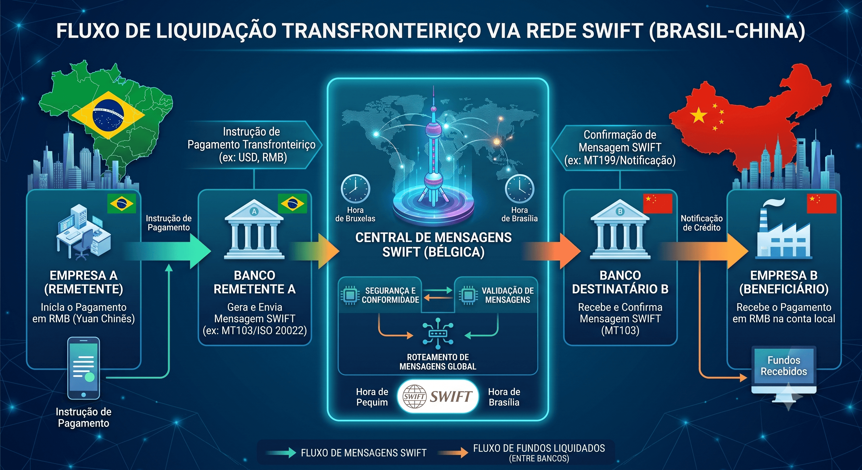 SWIFT — Espinha Dorsal Ocidental